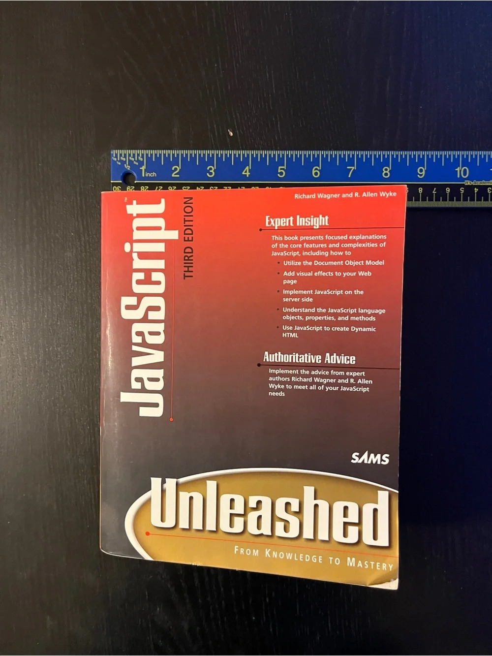 (Original $49.99) Sams JavaScript Unleashed 3rd Edition Book w/ CD-ROM Vintage